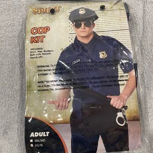 Spirt Cop Halloween Costume